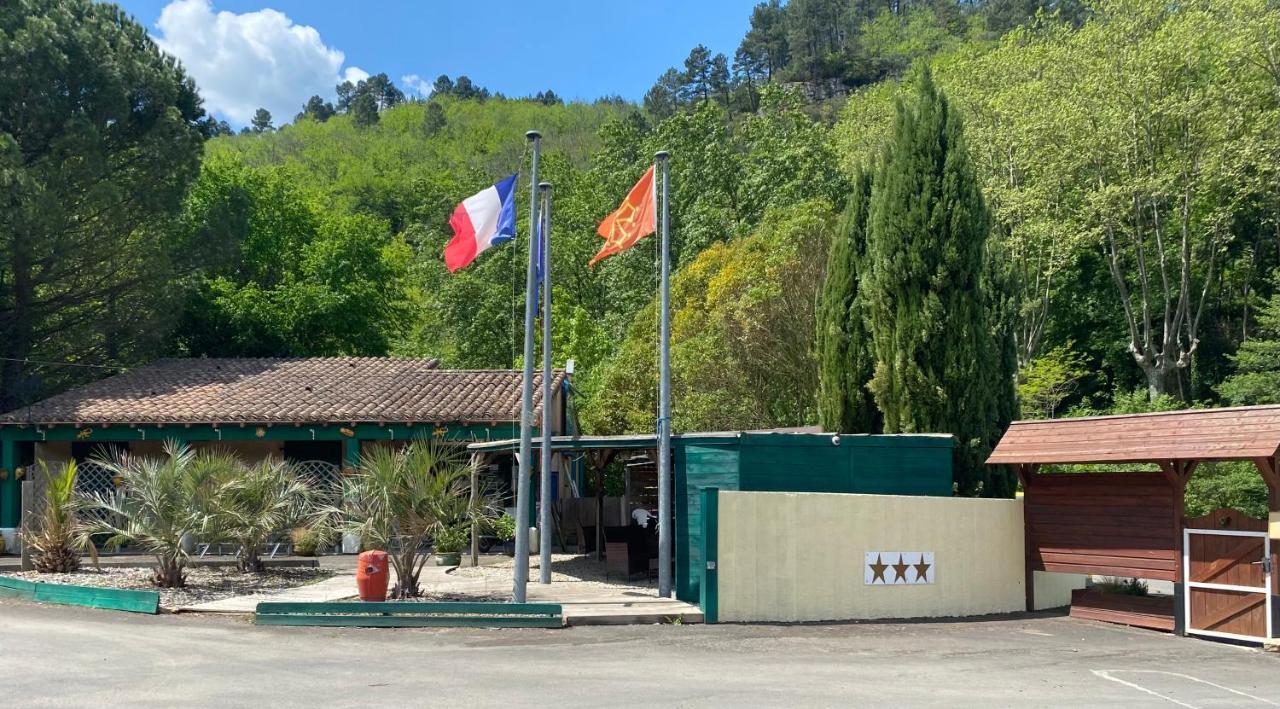 Camping La Bernede Rennes-les-Bains Exterior foto